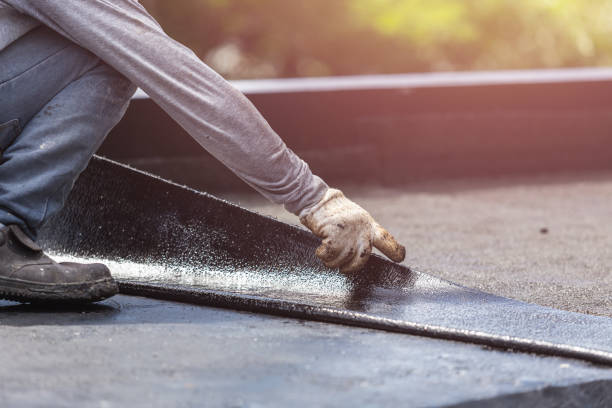 Professional Crawl Space Encapsulation technician working in New Hyde Park, NY